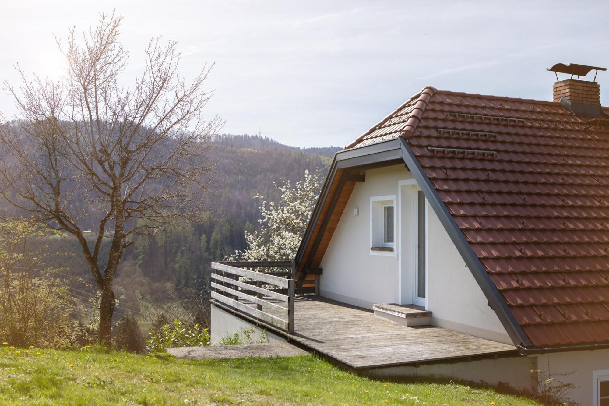 Villa Ferienhaus Nuova Via Griffen Exterior foto